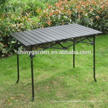 Mesa de picnic de aluminio plegable portátil